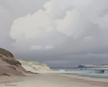 § § Pierre de Clausade (French, 1910-1976) 'Greve en Bretagne'oil on canvassigned and inscribed