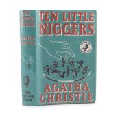 ° ° Christie, Agatha - Ten Little Niggers, 1st edition,cloth with facsimile d/j, repair to front