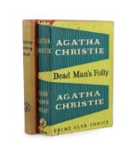 ° ° Christie, Agatha - Two works - Hickory Dickory Dock, 1st edition,cloth, in unclipped d/j, The