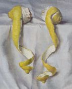 § § Eliot Hodgkin (1905-1987) 'Two Cut Lemons'oil on boardsigned and dated '6128 x 23cmOil on canvas