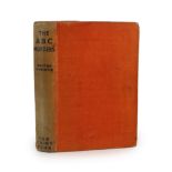 ° ° Christie, Agatha - The A.B.C Murders, 1st edition,front fly leaf inscribed [to Dr. Reginald