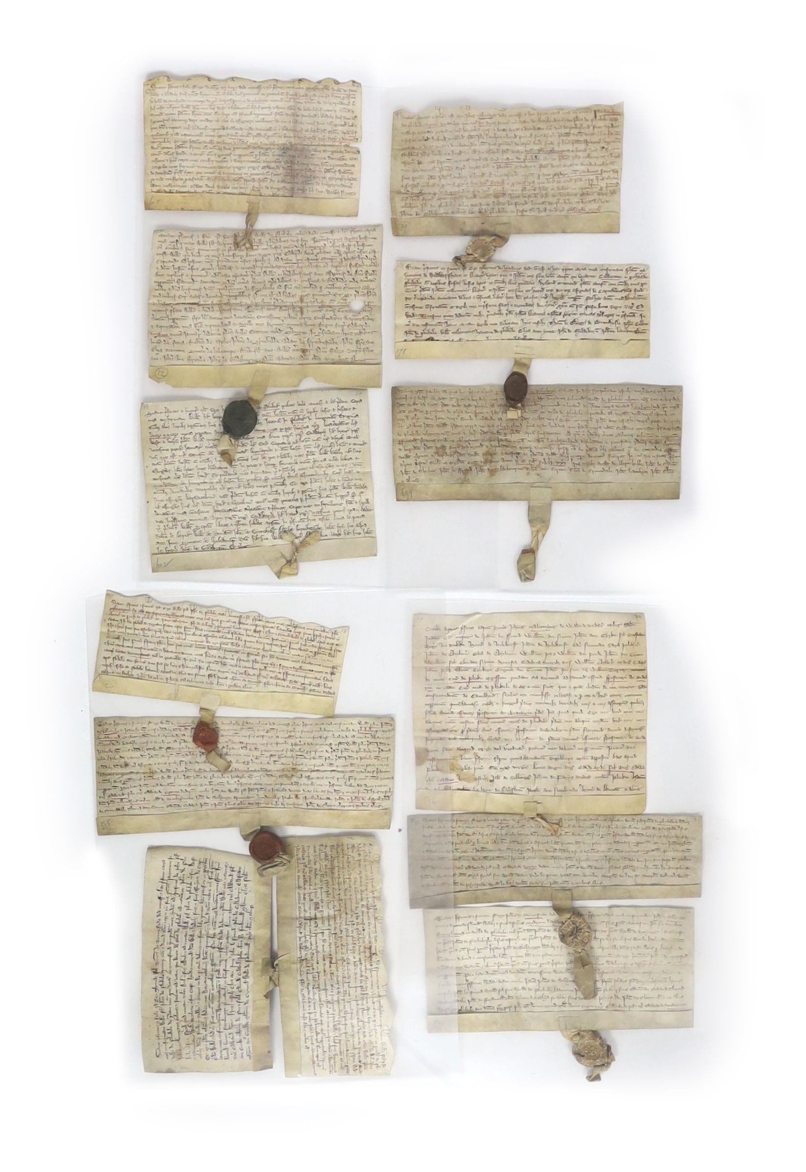 ° ° A Collection of deeds and documents relating chiefly to Kent, 1264-1654, from the collection