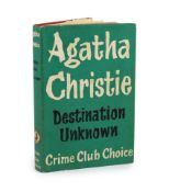 ° ° Christie, Agatha - Destination Unknown, 1st edition,8vo, cloth, with d/j, (presentation