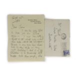 A manuscript letter from Agatha Christie to Mrs Elliot on Greenway notepaper,one sheet folded, dated