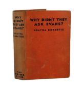 ° ° Christie, Agatha - Why Didn't They Ask Evans?, 1st edition,8vo, cloth,, (presentation