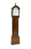 Gravell & Tolkien of London. A George III mahogany eight day domestic regulator,the arched case with