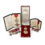 A K.B.E, C.B, A.F.C, WW2 group of seven medals to Air Marshal Sir John Darcy Baker-Carr, RAF,