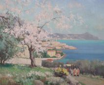 Arthur Bernard Bateman (1883-1970) A Spring Festival in Italyoil on canvassigned and inscribed