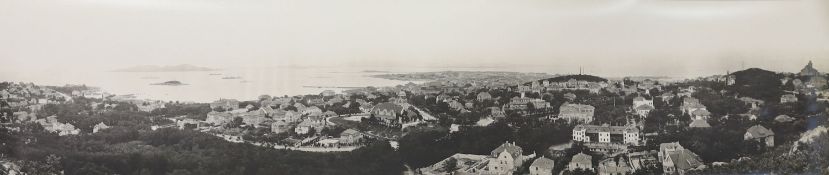 An early 20th century Chinese panoramic photograph of QingdaoA few minor creases to the image