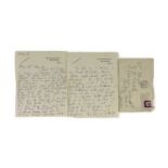 A manuscript letter from Agatha Christie to Mrs Elliot on Winterbrook House notepaper,two headed