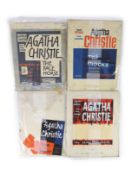 ° ° Farnhill, Kenneth, for Agatha Christie crime novels -original dust-jacket artwork for, Ordeal by