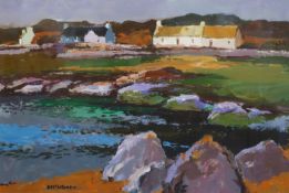 § § Donald McIntyre (Scottish, 1923-2009) 'Ardtun No.1'oil on boardsigned, with artist label