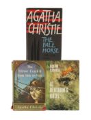 ° ° Christie, Agatha - Three works - The Pale Horse, 1st edition,cloth, in clipped d/j, with