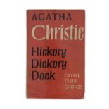 ° ° Christie, Agatha - Hickory Dickory Dock, 1st edition,8vo, cloth, dust wrapper, (presentation