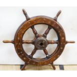 A ship's wheel, early 19th century
