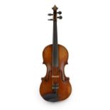 A Giuseppe Fiorini violin, with label
