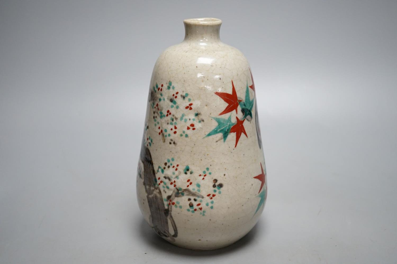 A Japanese sake bottle, 22cm - Image 2 of 5