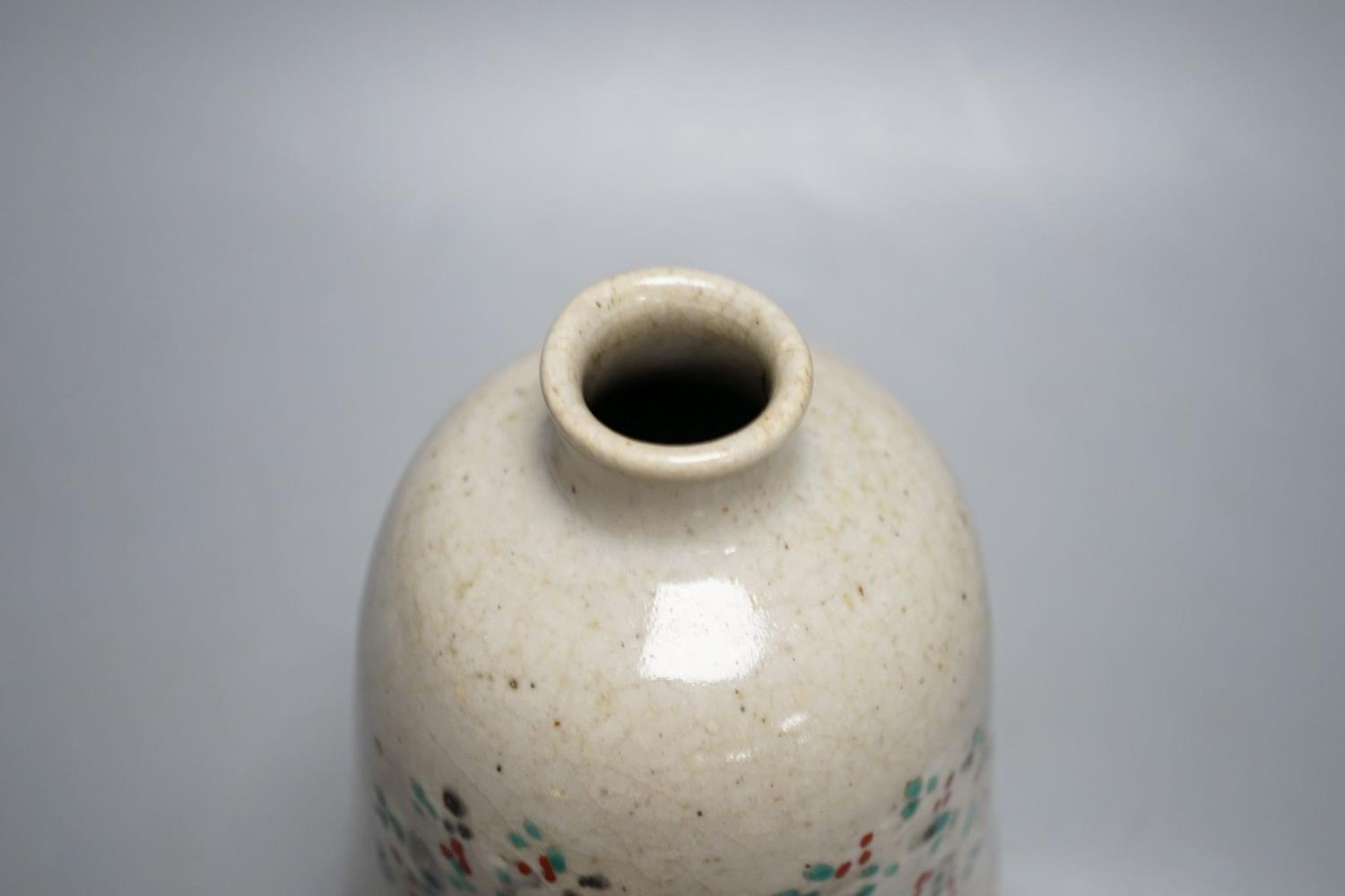 A Japanese sake bottle, 22cm - Image 4 of 5