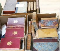 ° ° Old Leather - Historical Interest, Classical & Foreign, various bindings, mostly 18th and 19th