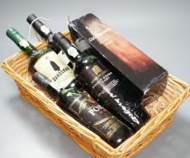 Five bottles of Port including House of Commons Finest Reserve and Special Reserve