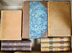 ° ° Old Leather - British Historial Interest, various bindings, 18th and 19th century, (39 vols in