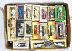 A quantity of die-cast boxed model vehicles including Ledo and Days Gone
