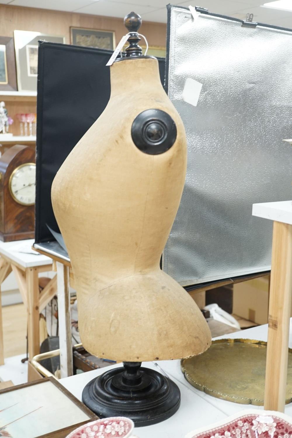 An early Stockman shop-keeper's mannequin or tailor’s dummy, 84 cm high - Image 3 of 3