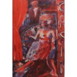 § § Mick Rooney (b.1944) 'Casino'lithographsigned in pencil and dated 1984, 75/10067 x 47cm
