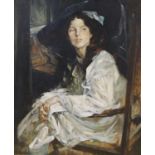 After James Jebusa Shannon, oil on canvas, Portrait of Majory Shannon, the artist's niece, 60 x