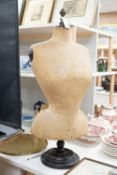 An early Stockman shop-keeper's mannequin or tailor’s dummy, 84 cm high