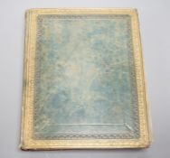 An early 19th century album of 152 watercolours, and pencil and ink drawings, including natural