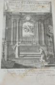 ° ° Certosini - Missale Cartusiensis Ordinis ex Ordinatore Generalis, folio, rebound, with