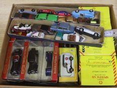 A collection of Corgi, Dinky, Matchbox and other diecast vehicles,including two Maisto Special