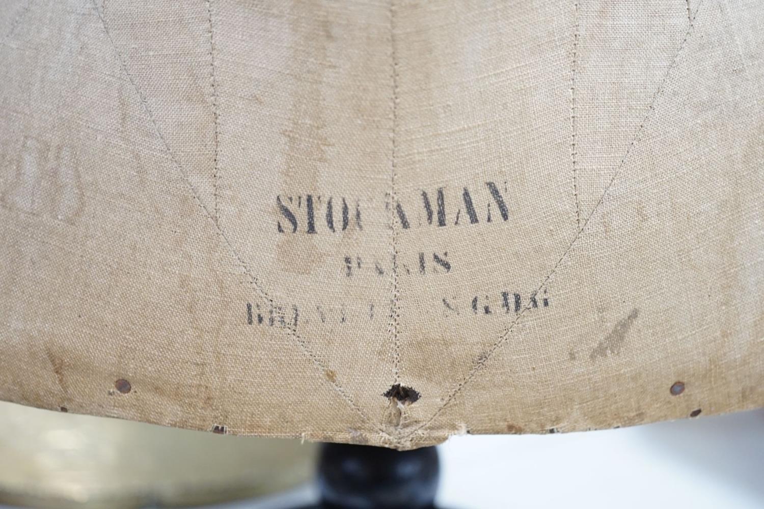 An early Stockman shop-keeper's mannequin or tailor’s dummy, 84 cm high - Image 2 of 3