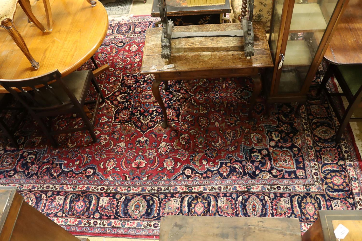 A Meshed carpet, 350 x 260cm