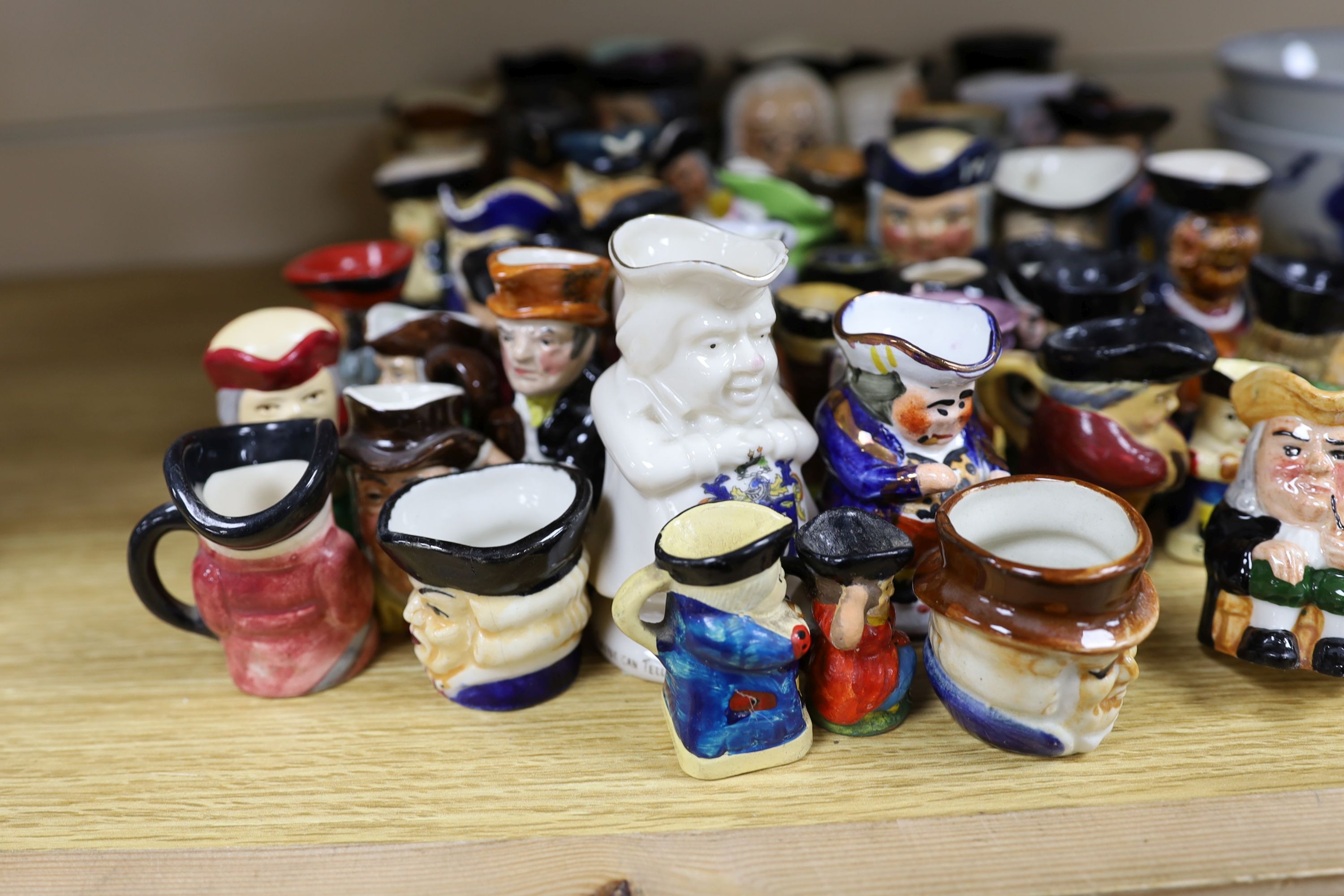 Fifty two miniature Toby jugs - Image 2 of 6