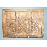 After Henning, an electrotype copper plaque, inscribed,26.5 cms wide x 28 cms high.