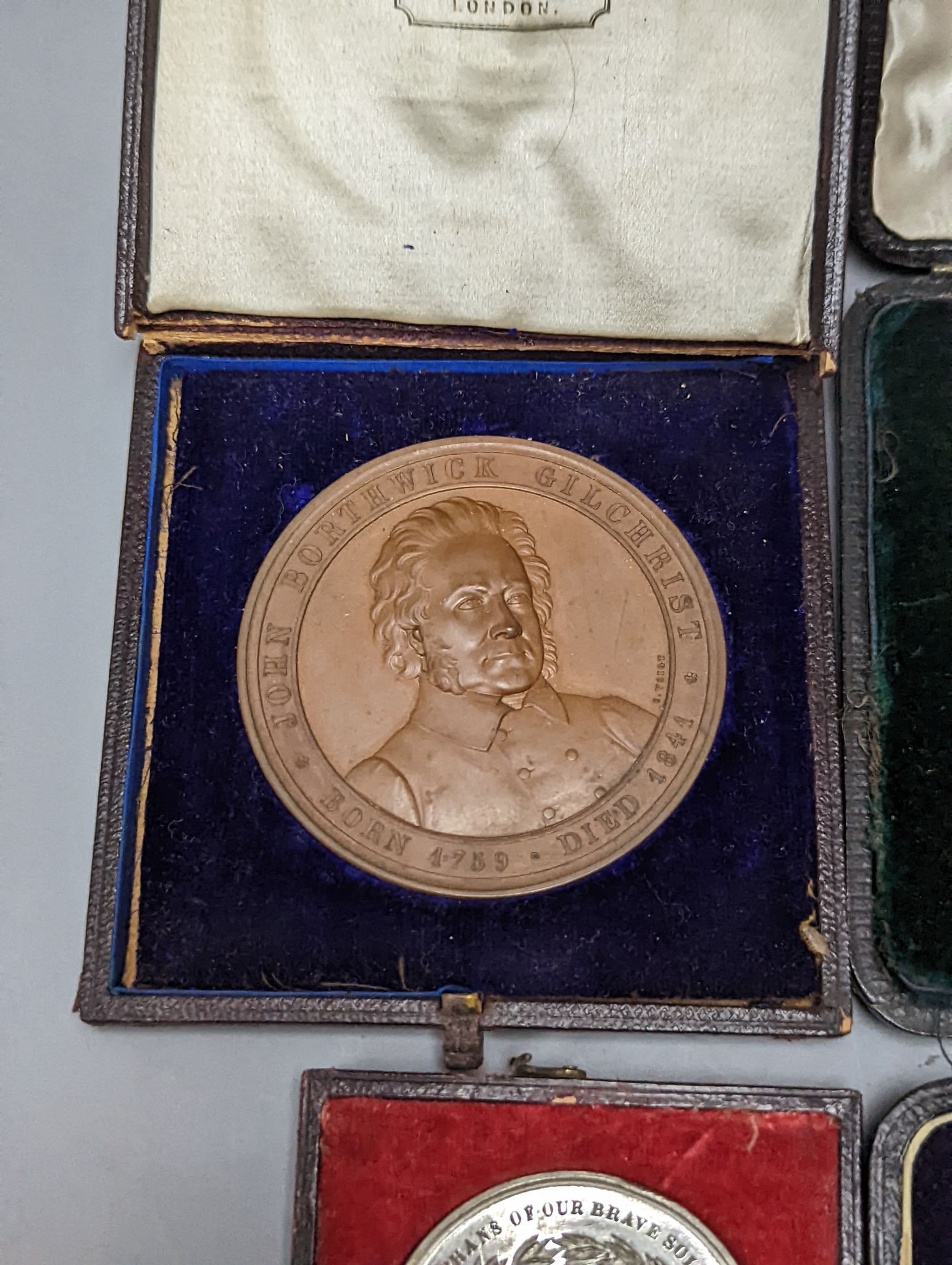 Four Victorian cased civilian medals - Image 2 of 5