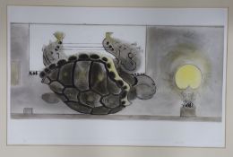Graham Sutherland (1903-1980), etching with aquatint, The Tortoise, from The Apollinaire Le