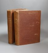 ° ° William Chambers, 'Civil Architecure' 2 vols 1825 engraved plates, half calf