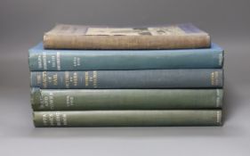 ° ° Uffa Fox Sailing Seamanship, Second Book, Sail & Power, The Beauty of Sail, 4 vols, 1935/36,