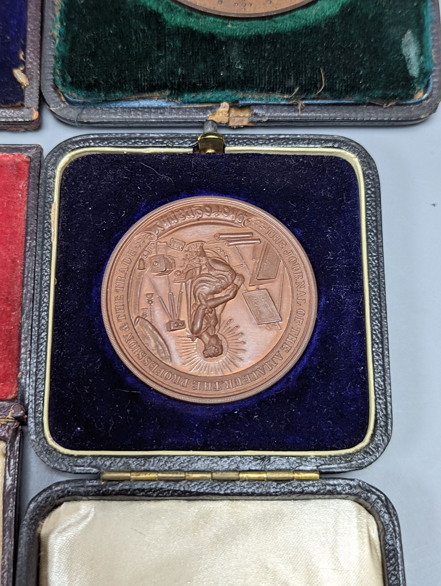 Four Victorian cased civilian medals - Image 4 of 5