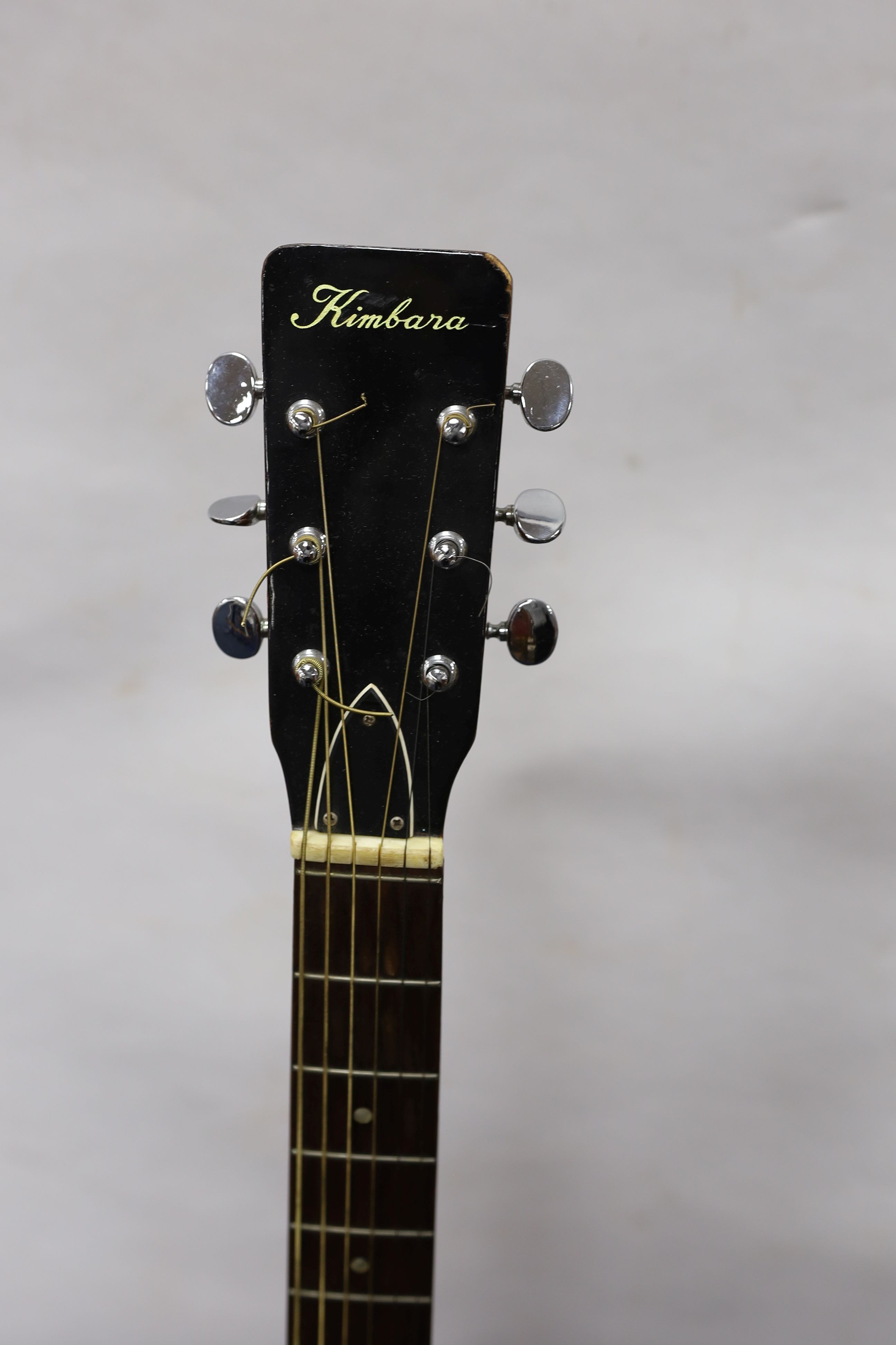 A Kimbala acoustic guitar. - Image 3 of 4