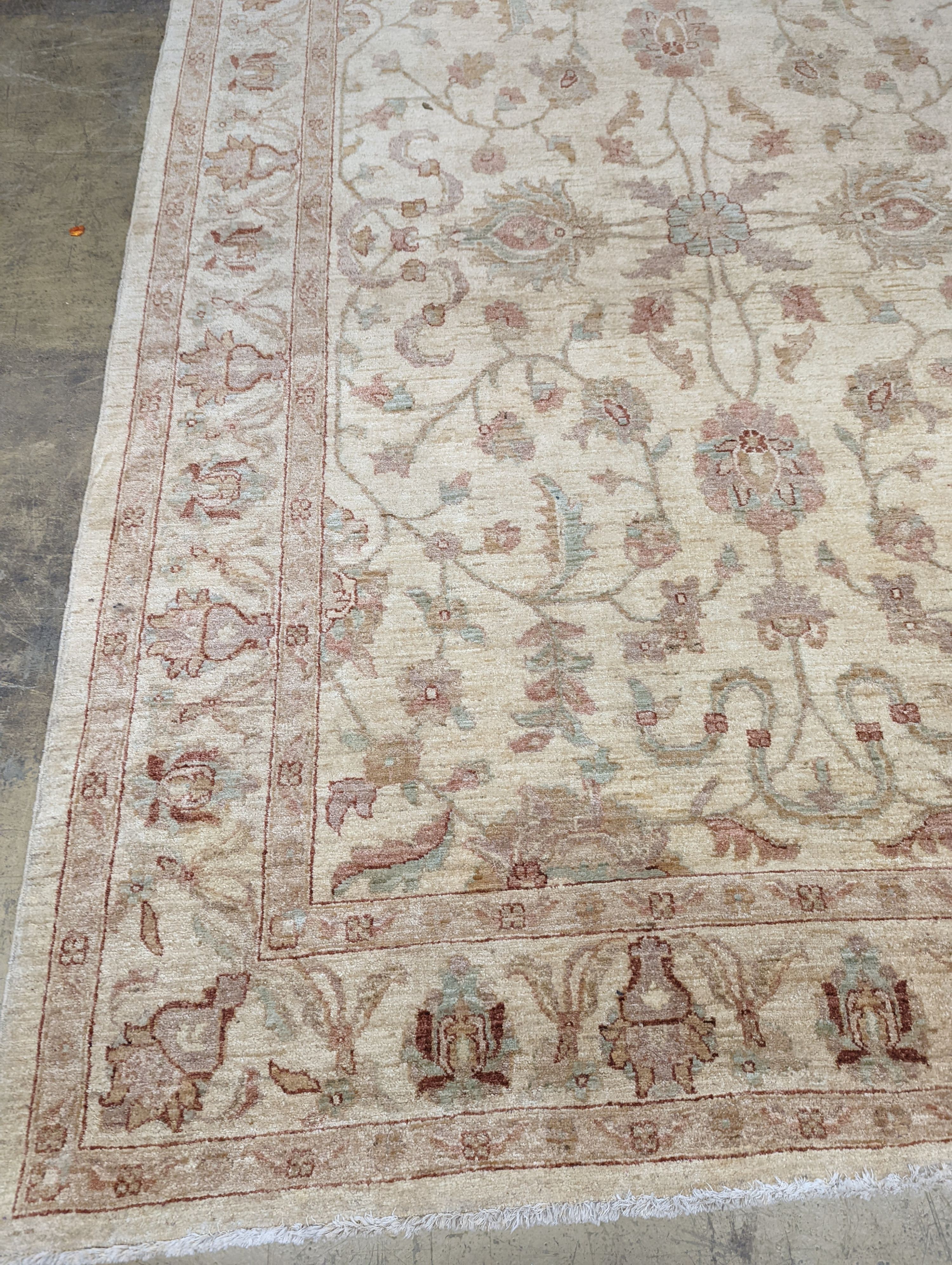 An Afghan Zeigler carpet, 300 x 212cm - Image 2 of 5