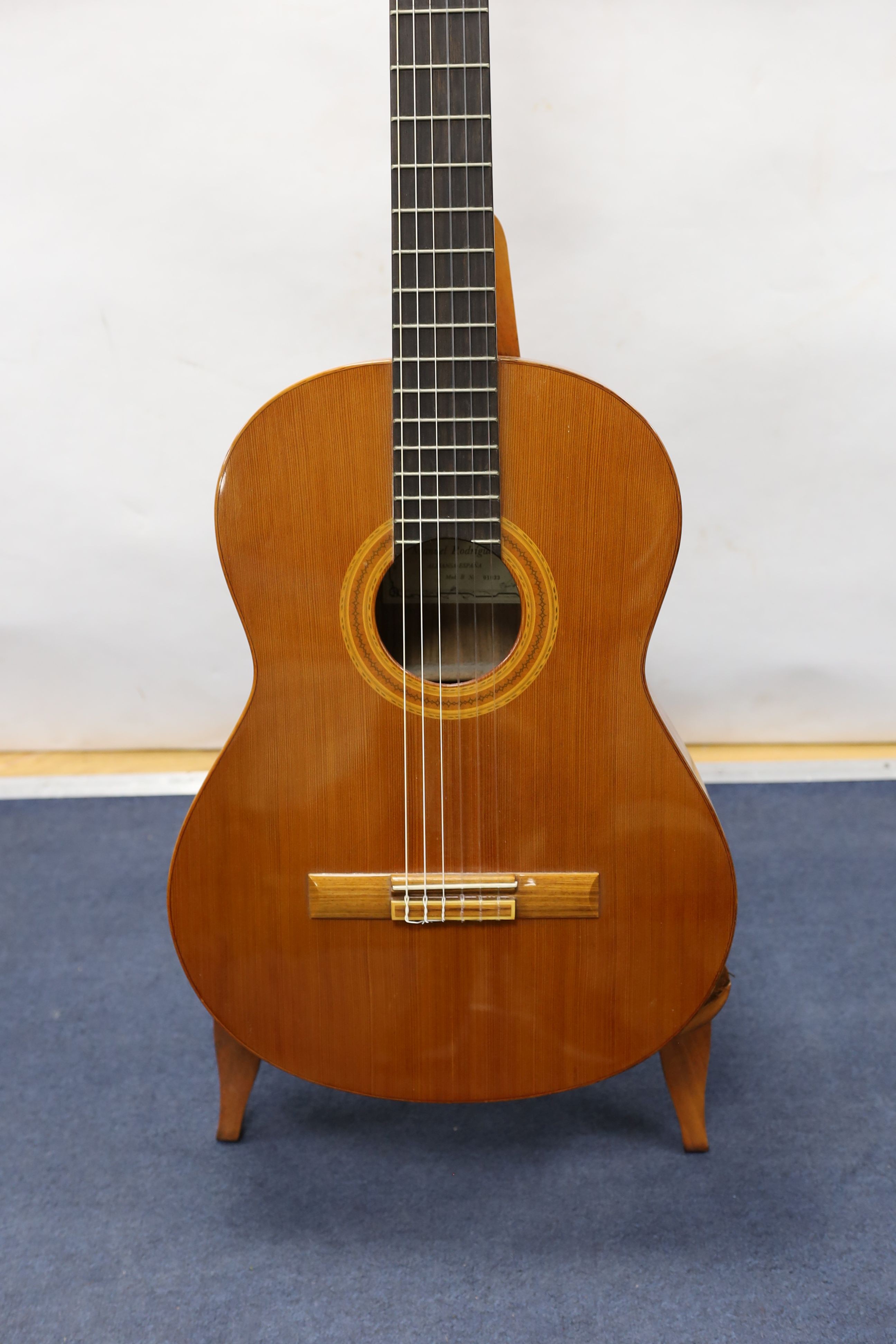Manuel Rodriguez Model B Espana guitar with stand - Image 2 of 4