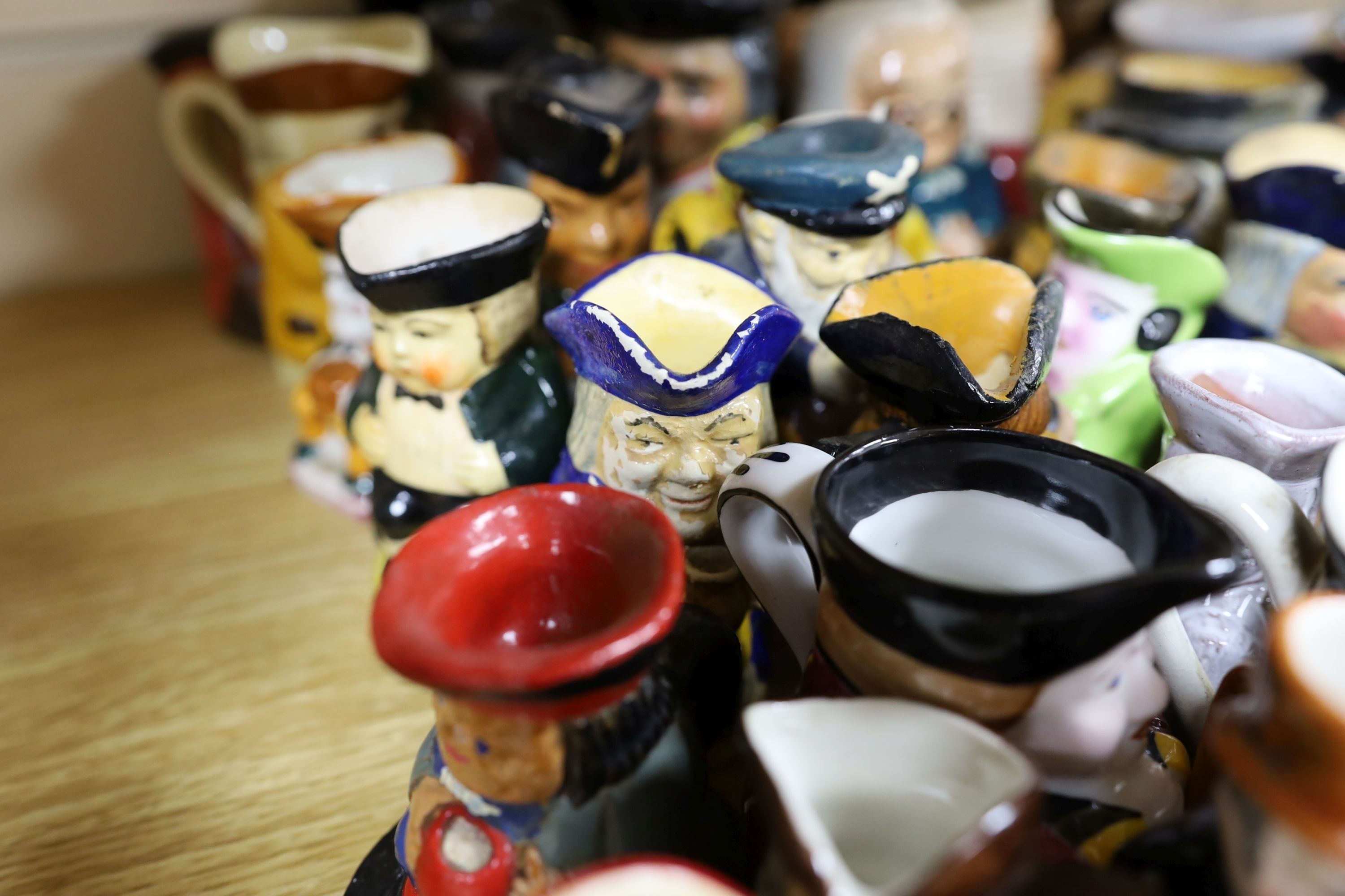Fifty two miniature Toby jugs - Image 5 of 6