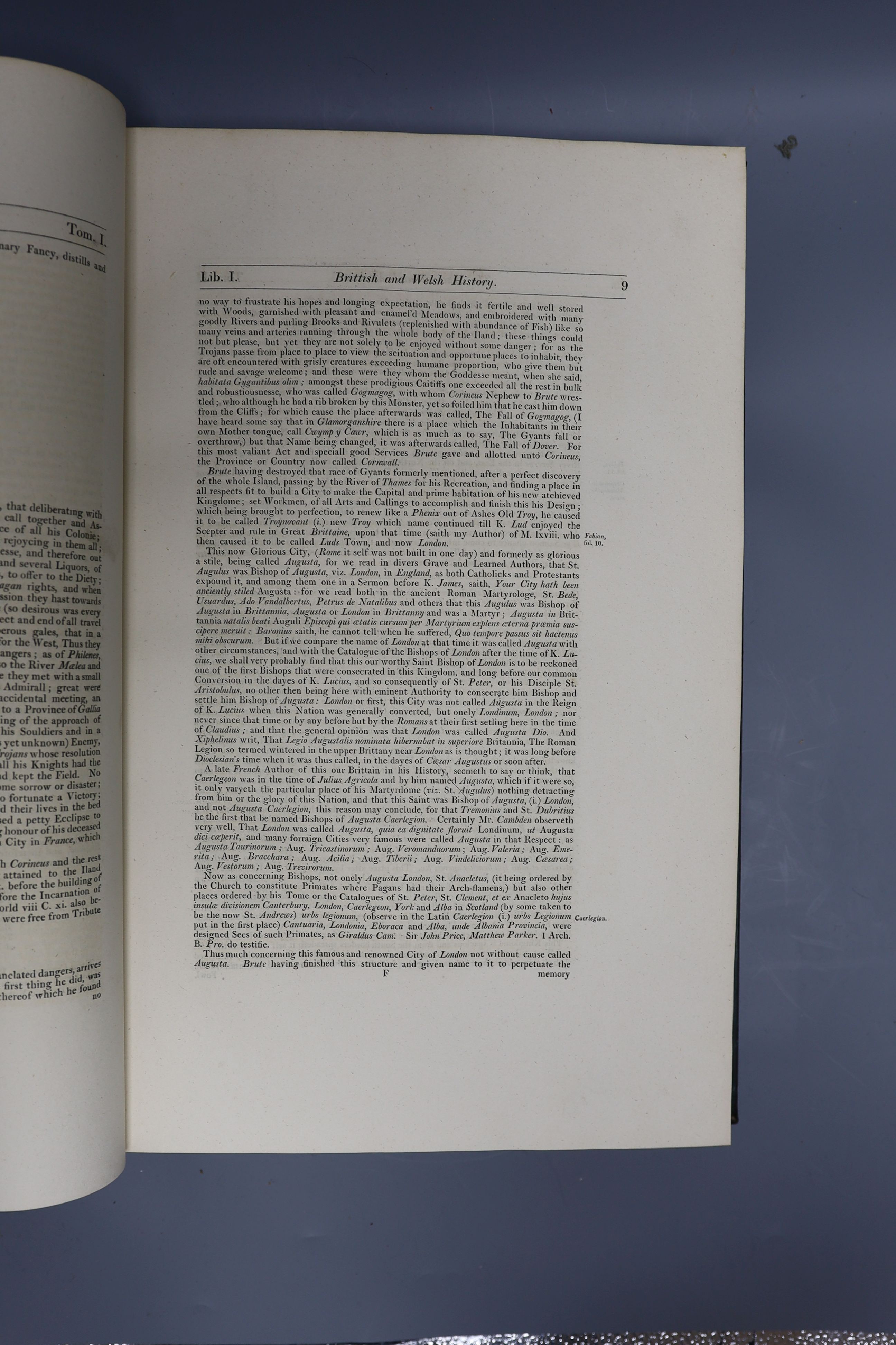 ° ° Enderbie, Percy - Cambria Triumphans, or Britain in its Perfect Lustre ... (new edition). - Image 3 of 3