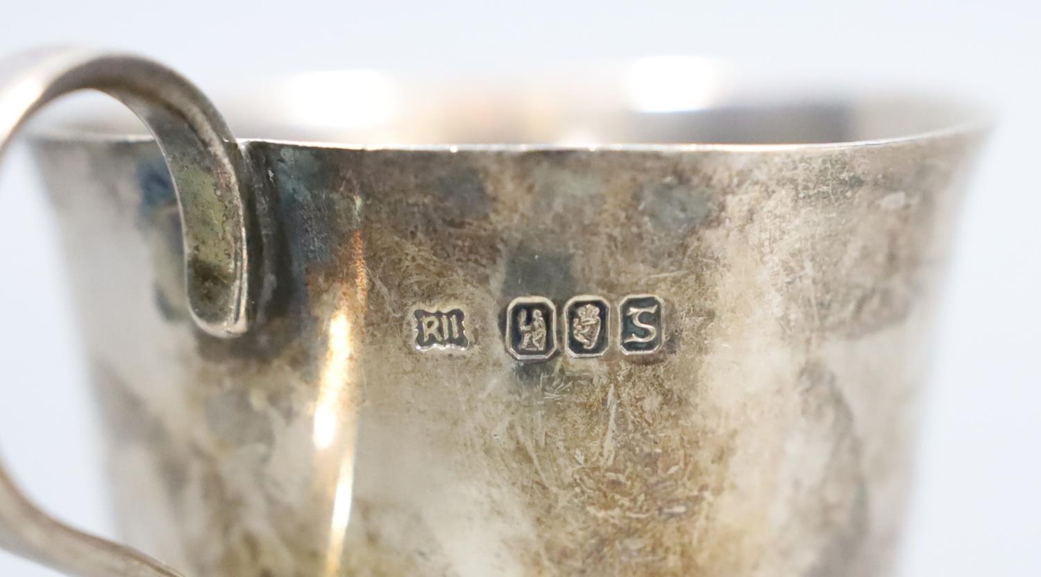 A modern Irish silver christening mug, Royal Irish Silver Co. Dublin, 1974, retailed by Asprey, - Image 10 of 10