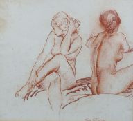 § § Sir William Russell Flint (1880-1969) Three studies of models, one inscribed 'Two Studies'