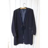 An Edwardian navy coat, later revamped in the 1930's-40's and cut down